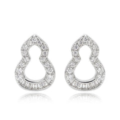 Daphne Openwork Pavé Gourd Necklace