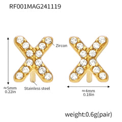 Cubic Zirconia Initial Jewelry Collection