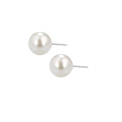 Daphne Vintage-Inspired Pearl Stud Earrings