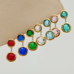 Round Stone Accent Bracelet or Earrings