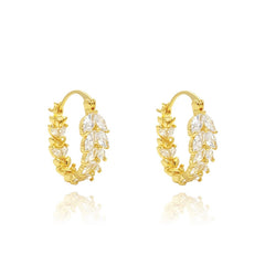 Nadine Pavé Stud Earrings