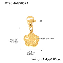 18K Gold-Plated DIY Charm and Chain Collection