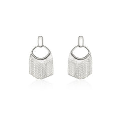 Nadine Statement Tassel Drop Earrings No. 473019