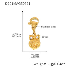 18K Gold-Plated DIY Charm and Chain Collection