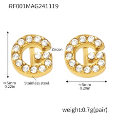 Cubic Zirconia Initial Jewelry Collection