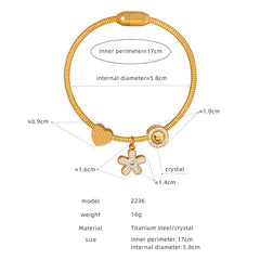 Charm Bangle and Bracelet Designs