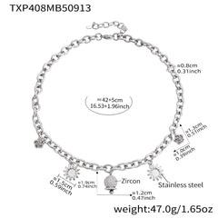 18K Gold-Plated Bell Charm Necklace or Bracelet
