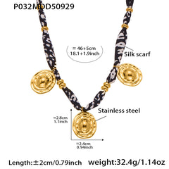 18K Gold-Plated Multi-Charm Necklaces
