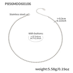 18K Gold-Plated Layered Enamel Tag Necklace