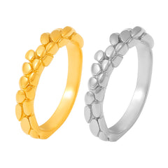Wheat Detail Band Ring