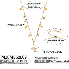 18K Gold-Plated Cubic Zirconia Jewelry Designs