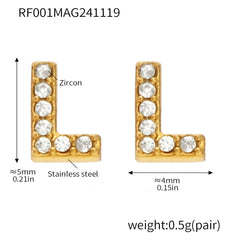 Cubic Zirconia Initial Jewelry Collection
