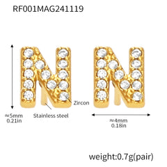 Cubic Zirconia Initial Jewelry Collection
