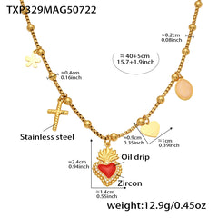 Freshwater Pearl & Mixed Charm Necklaces