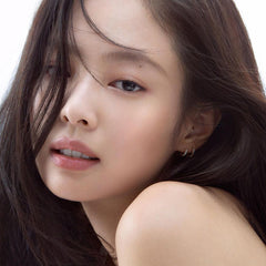 Daphne Dainty Pavé Teardrop Hoop Earrings