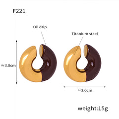 Sculptural Geometric Ear Cuffs