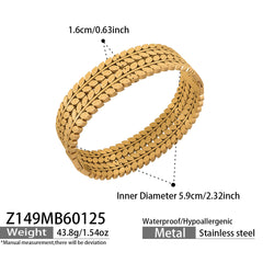 Wide Openwork Statement Bangle Designs