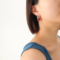 Open Heart Necklace or Earrings
