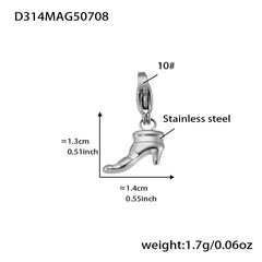 Sculptural Jewelry Pendant Charm