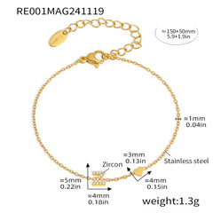 Cubic Zirconia Initial Jewelry Collection