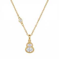 Camille Vintage-Inspired Gourd Necklace