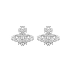 Camille Vintage-Inspired Pavé Stud Earrings