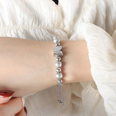 Beaded & Charm Stainless Steel Bracelets