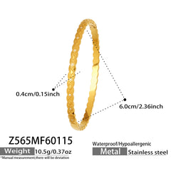 Open Heart and Textured Bangle Designs