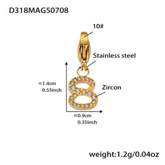 Sculptural Jewelry Pendant Charm