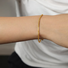 Twisted Chain Necklace & Bracelet