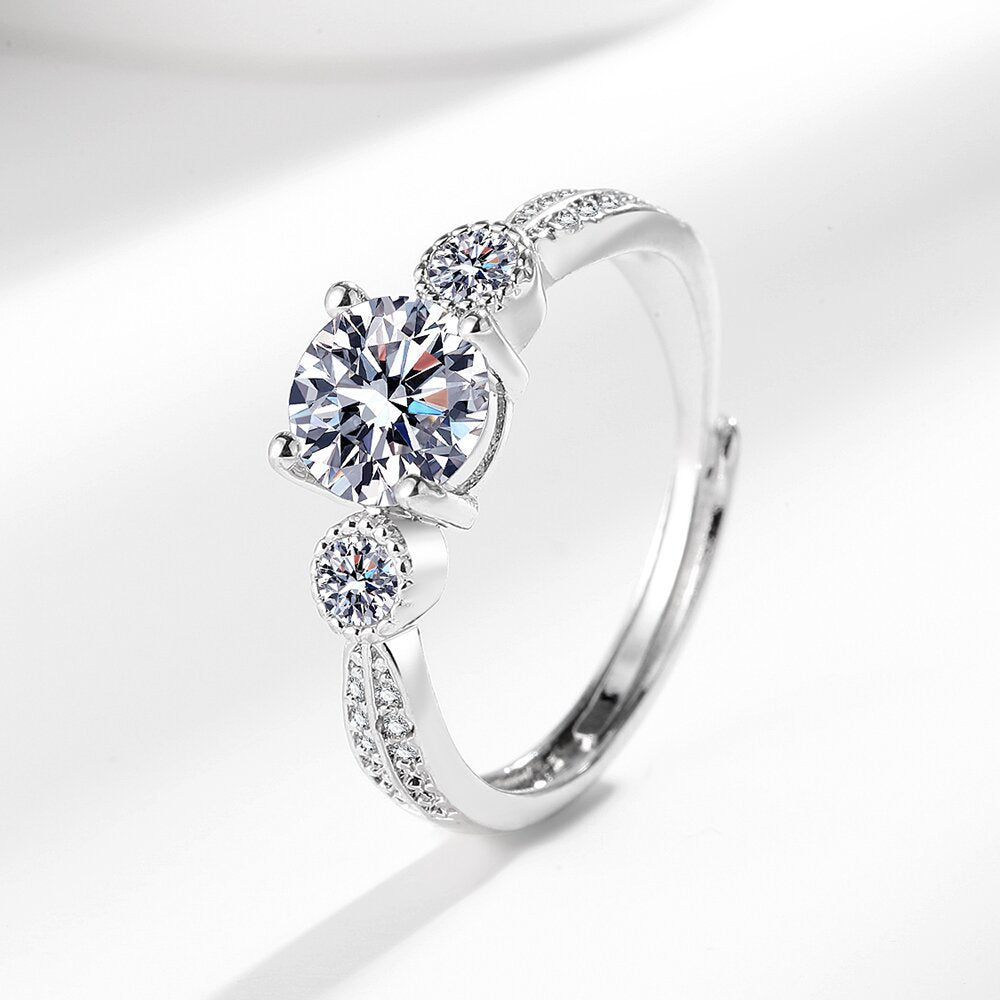 Lumière Charm Ring on a clean background