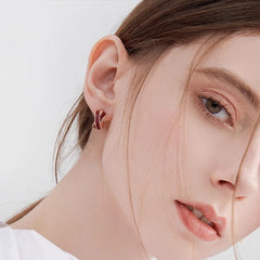 Nicolette Enamel Stud Earrings
