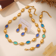 Color Oval Opal Jewelry