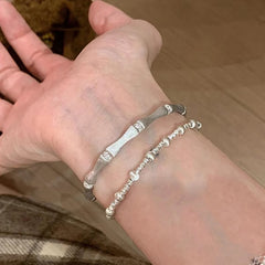 Nicolette Vintage-Inspired Bamboo Bangle Bracelet