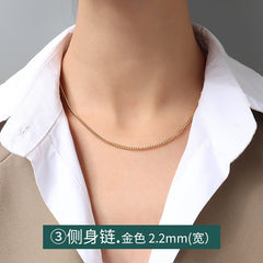 Minimal Chain Necklace Style Collection