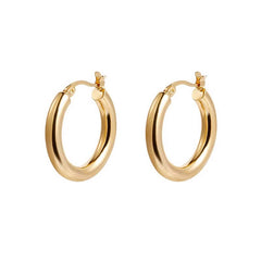 Daphne Minimalist Hoop Earrings