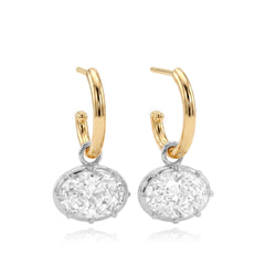 Nicolette Oval Stud Earrings