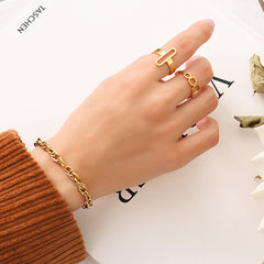 18K Gold-Plated Rope Chain Necklace or Bracelet