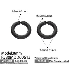 18K Gold-Plated Classic Huggie Hoop Earrings