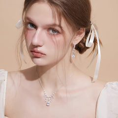 Nicolette Vintage-Inspired Teardrop Necklace