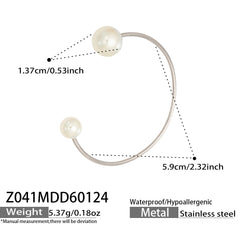 Freshwater Pearl Open Cuff Bracelets