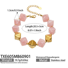Faceted Color Resin Geometric Jewelry