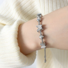 Beaded & Charm Stainless Steel Bracelets