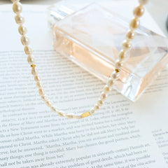 18K Gold-Plated Freshwater Pearl Necklace