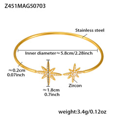 18K Gold-Plated Cubic Zirconia Open Cuff Collection