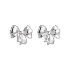 Daphne Statement Bow Stud Earrings