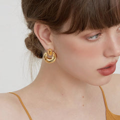 Marielle Geometric Stud Earrings