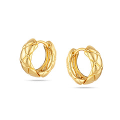 Daphne Modern Hoop Earrings
