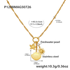 Cubic Zirconia Mixed Charm Necklace & Bracelet