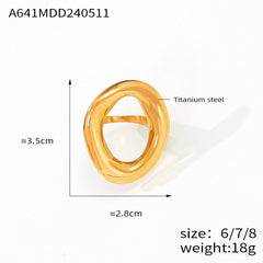 Open Geometric Ring Collection